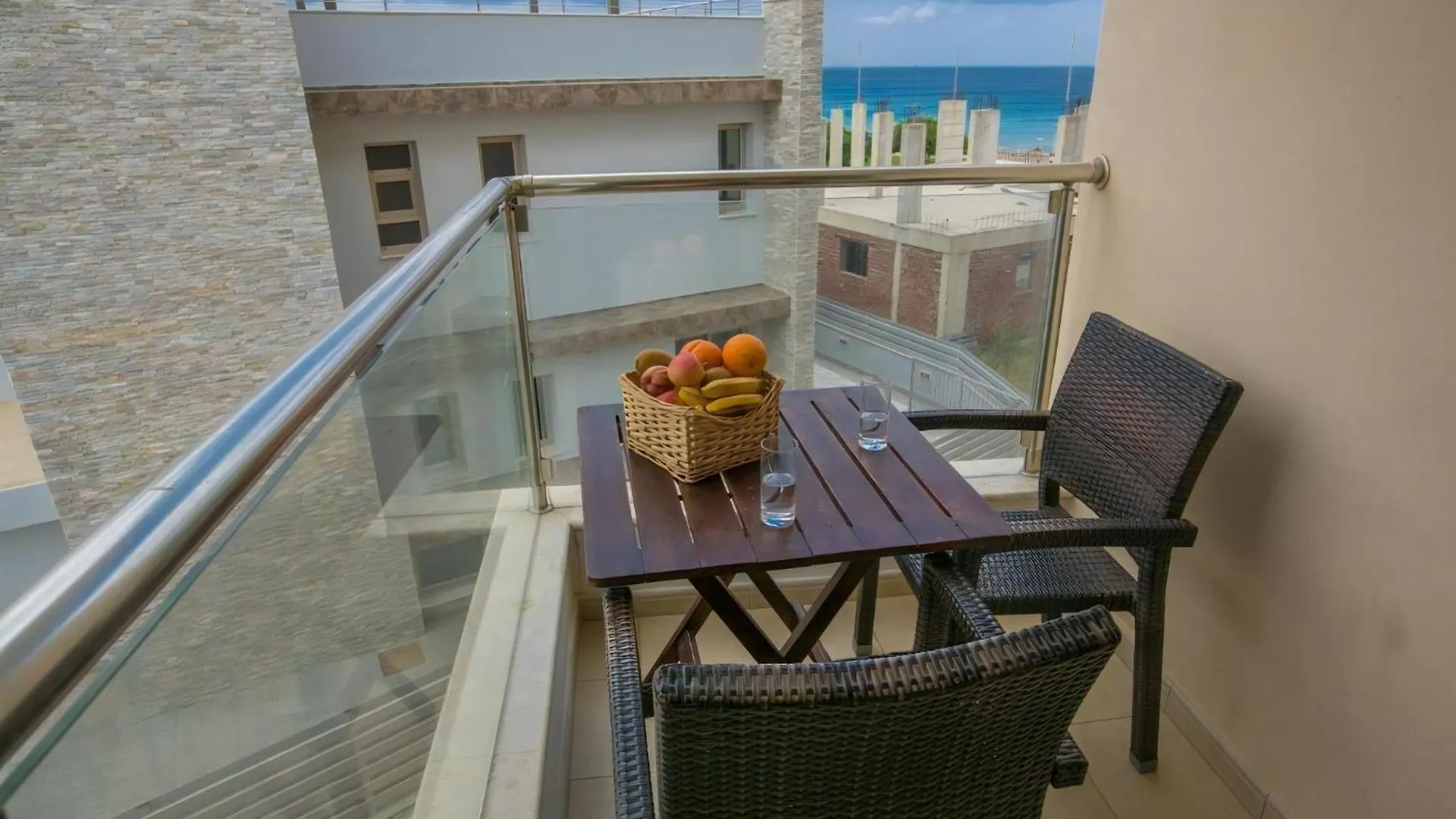 Apartment Apt Lasonos Asimi - Luxury 3 Bedroom Appartment - Protaras Apt With Communal Pool On Fig Tree Bay Cyprus