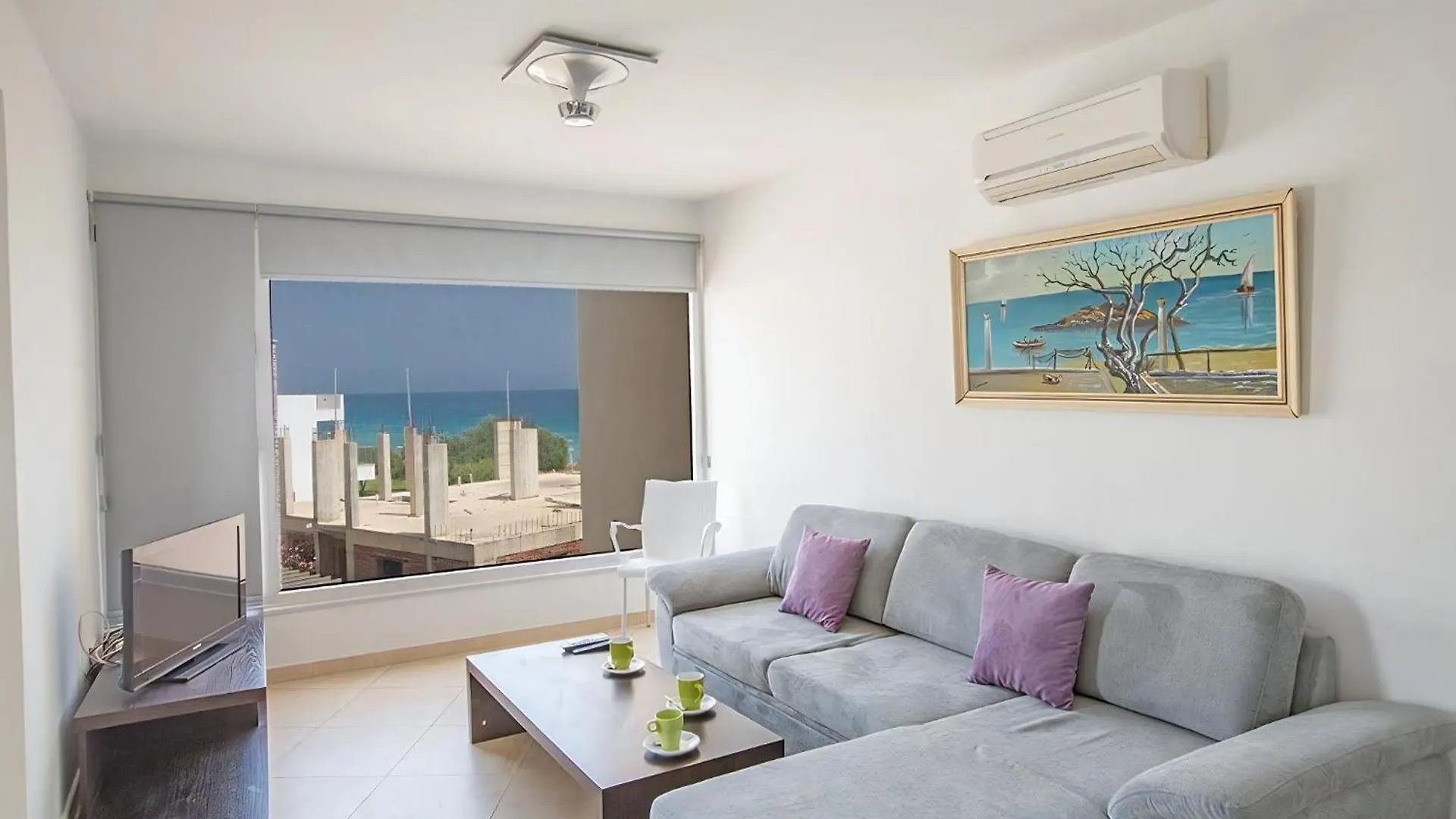 Apt Lasonos Asimi - Luxury 3 Bedroom Appartment - Protaras Apt With Communal Pool On Fig Tree Bay 0*,